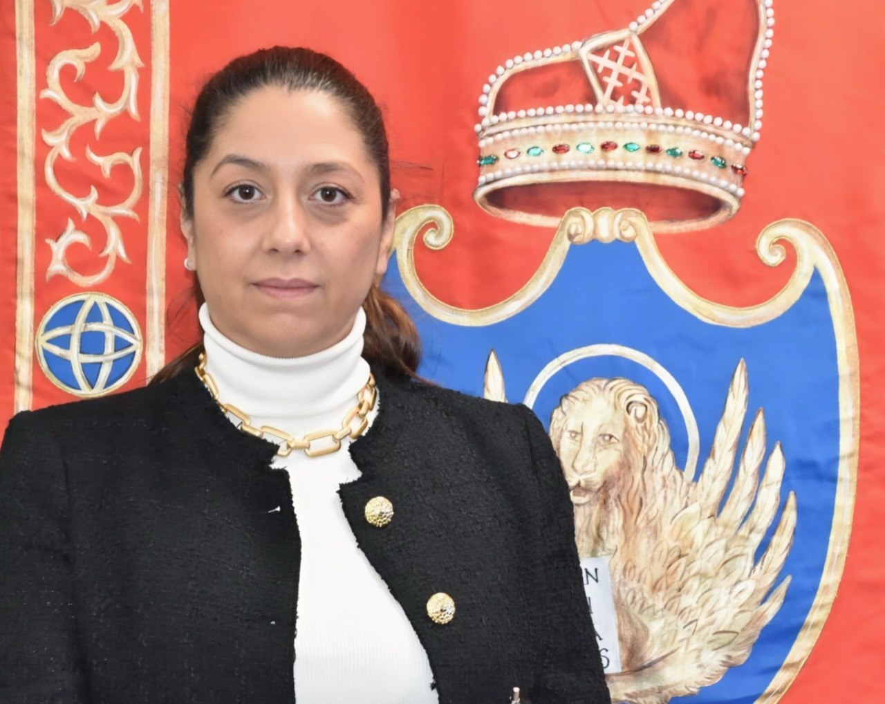 Elisabetta Pesce nel ruolo di Assessore alla sicurezza del Comune di Venezia
