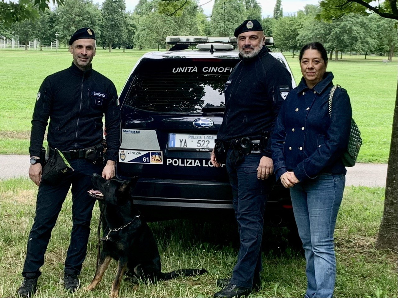 Unità cinofile della Polizia Locale di Venezia